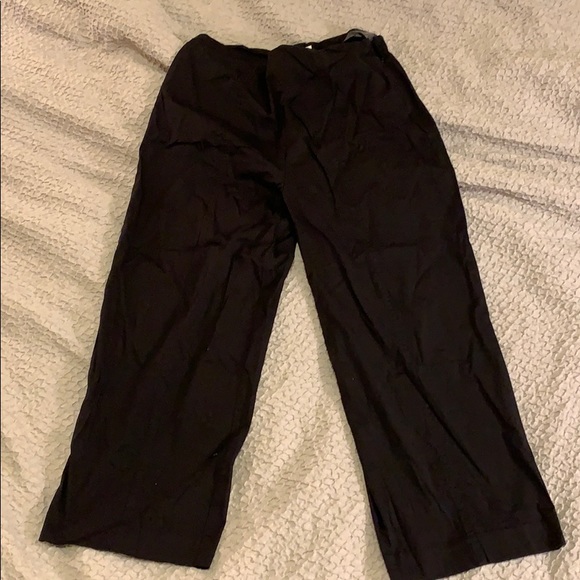 Talbots black cotton capris size 8 - Picture 3 of 7
